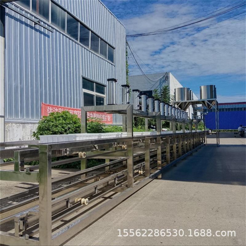 全自动豆腐机生产线大型嫩豆腐加工设备日产20吨卤水豆腐机