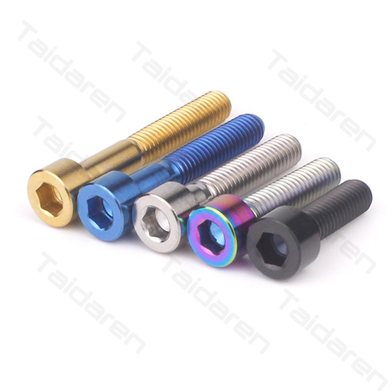 钛合金M6X10/16/18-65mm 刹车压线/碗组盖/座管/刹车夹器固定螺丝