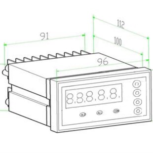 ZN4S高精度称重感测器压力显示器控制扭矩拉力测力仪表数显表