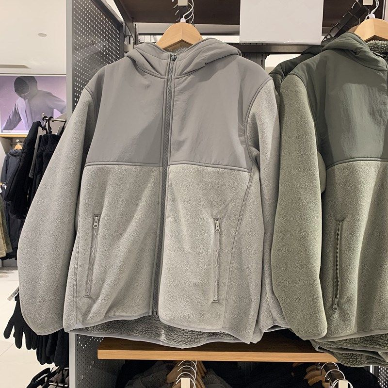 日单男装女装防风摇粒绒连帽外套长袖户外运动保暖加绒夹克473324,搬运/仓储/物流设备,机械式停车设备（立体停车库）,淘宝优惠券,粉丝福利购,淘宝优惠卷