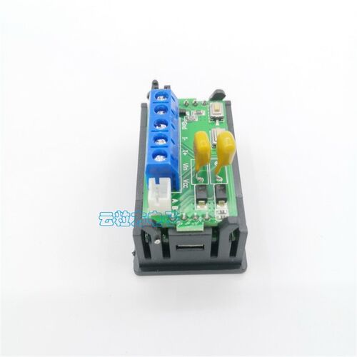 液晶DC直流表头75mV数显双显电压电流温度RS485大电流Modbus协议