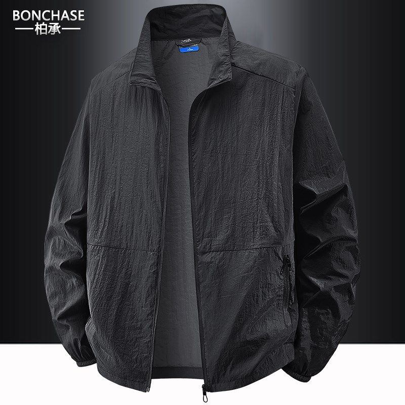 夏季超薄防晒服男装冰丝无帽外套款透气立领户外运动速干皮肤衣潮,搬运/仓储/物流设备,机械式停车设备（立体停车库）,淘宝优惠券,粉丝福利购,淘宝优惠卷