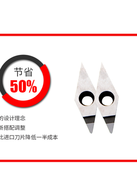 万龙达 数控外圆金刚石PCD铝用车轮毂VCGT160404车刀片刀头耐用