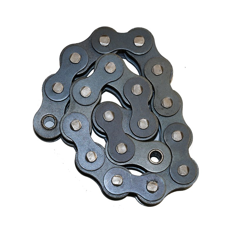 大节距弯板链条重型碳钢大拉力提升机链条不锈钢工业传动输送链条