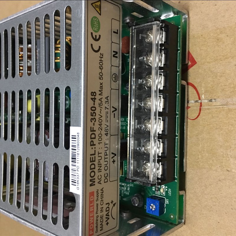 新星电源PDF-350-48 24V36V高端无风噪直流稳压大功率主动PFC电源