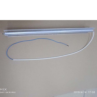 800MM十字架2500W纯铝X型一体式电热管取暖器暖风机踢脚线发热体