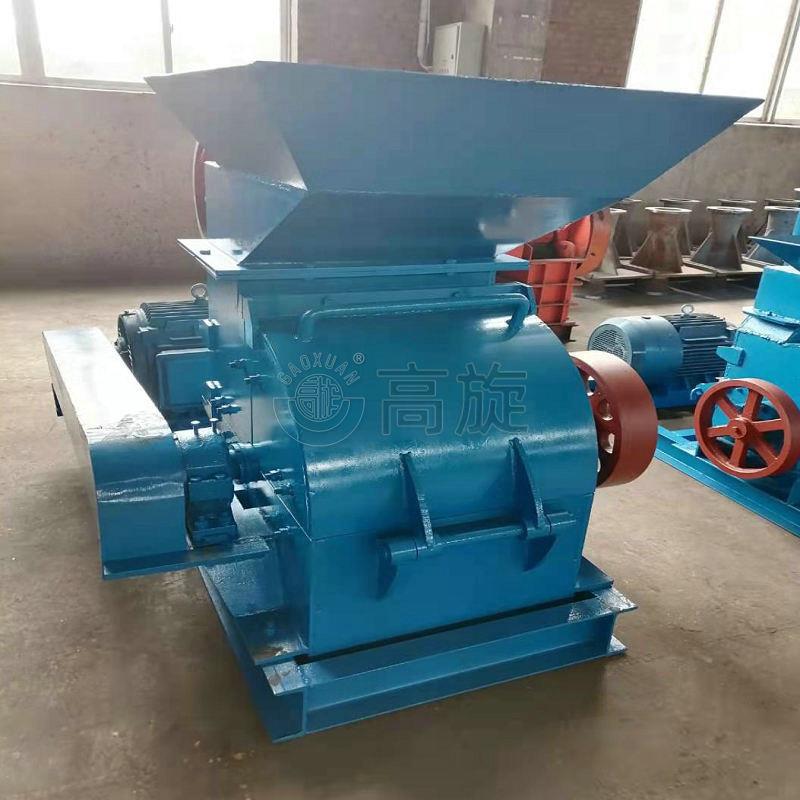 煤矸石破碎机铁矿石碎石机矿用锤式打沙机加气块粉碎机