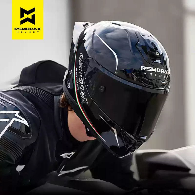 摩雷士R50S头盔摩托车头盔男机车全盔女3c认证四季通用大尾翼赛盔