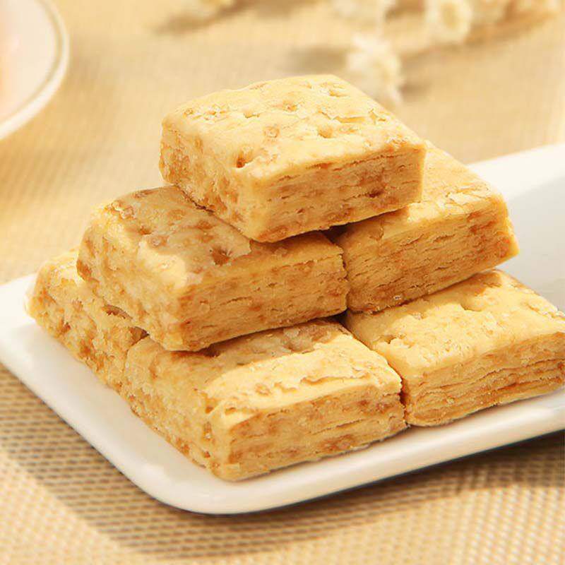 网红方块酥咸蛋黄酥饼前千层酥糕点点心咸味小零食克独立装