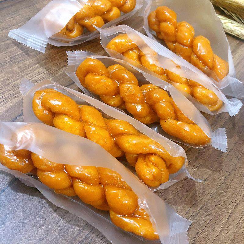 橙专享第二批 冬季限定酥脆蔗汁红糖麻花or小酥饼 任意两件包邮