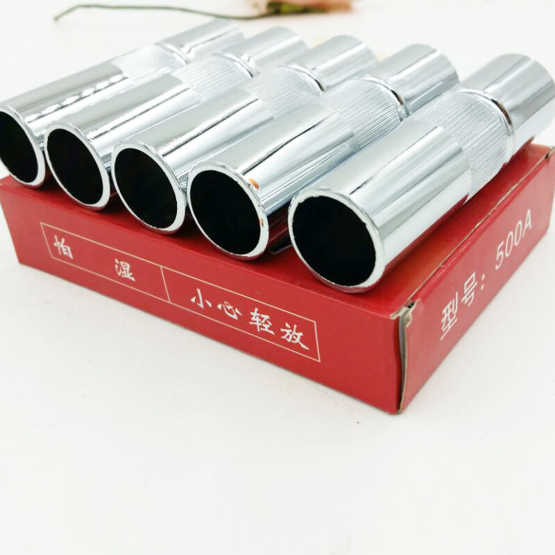 CO2二氧化碳气保焊机焊枪配件500A保护套紫铜保护咀导电嘴连接杆