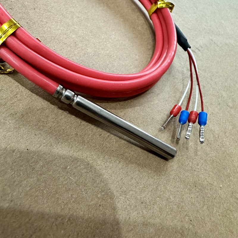 单支双支四线铂热电阻PT100温度传感器G测温探头PT500防水耐高低