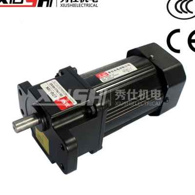 90w220v交流齿轮减速电机国标纯铜调速异步电动机铝壳三相电动机