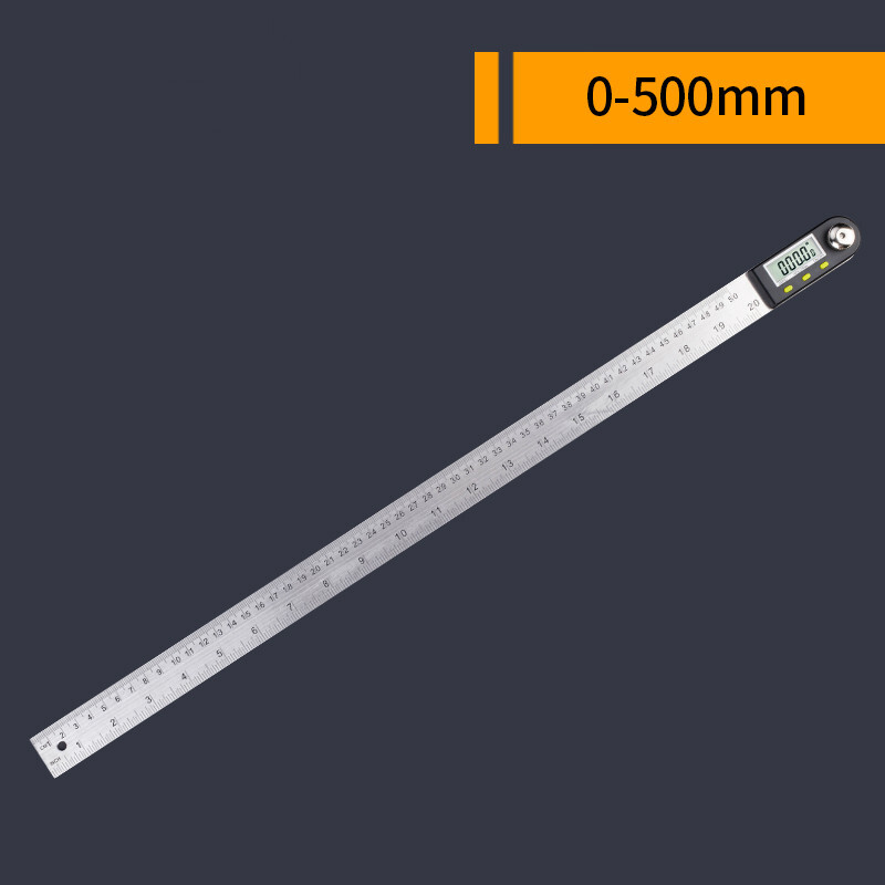 新品角度尺不锈钢电子量角器木工直角尺角度测量仪多X功能万用定