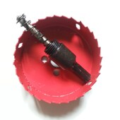 木工 80MM 铁皮 塑料 管道扩孔器钻头 M42双金属开孔器 石膏板