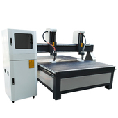 1825寿材棺材雕刻机双独立头木工石材浮雕大型全自动数控雕刻机