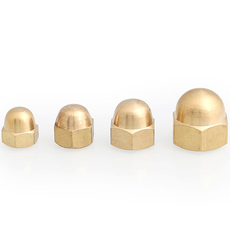 铜盖母盖型螺母家用装j饰盖形螺丝帽GB923盖帽M3M4M5M6M8M10M14M2
