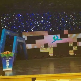 Led舞台星空背景幕布网红灯背景布婚庆背景星空灯星空顶