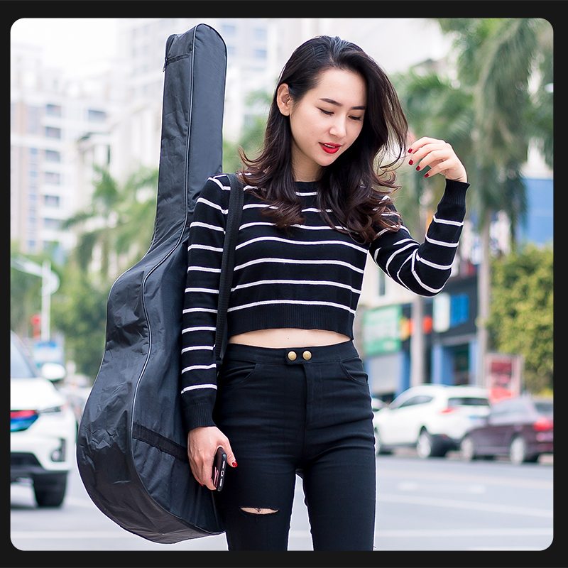 民谣古典41寸40寸39寸38寸吉他包琴包防水包木吉它加厚防水双肩包