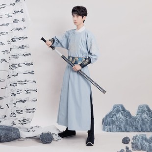 唐制汉服圆领袍男装长衫明制飞鱼服锦衣卫古风霸气国风大码男女春