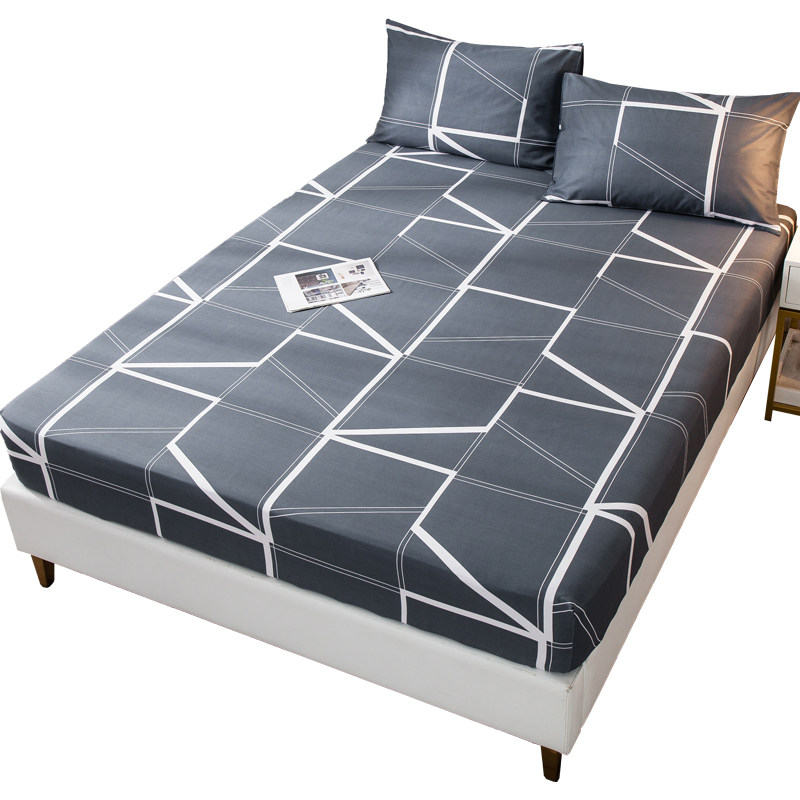 裸睡纯棉防滑床笠款单件床单床垫套1.2m1.5米1.8全棉斜纹床罩简约,床上用品,床笠,淘宝优惠券,粉丝福利购,淘宝优惠卷