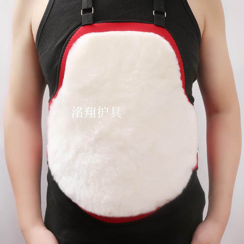 纯羊毛冬季保暖护胃带暖宫暖胃护肚护胸带男女士肚兜羊毛绒护腰带