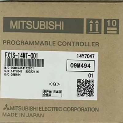 三菱原装PbLC FX1S-30MR-001 20MR 14MR 10MRMT-D可编程控制器