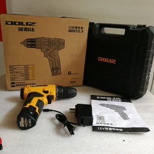 多利仕手电钻多利仕12V锂电钻BD612.3/621电动起子原装充电器电池