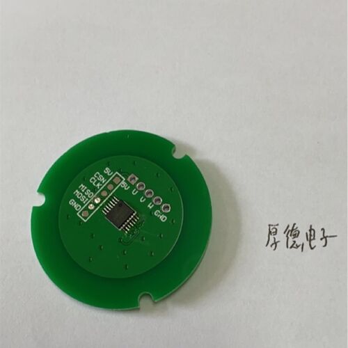 磁编码器as5047P直径40可以代替原来的霍尔传感器信号5v供电