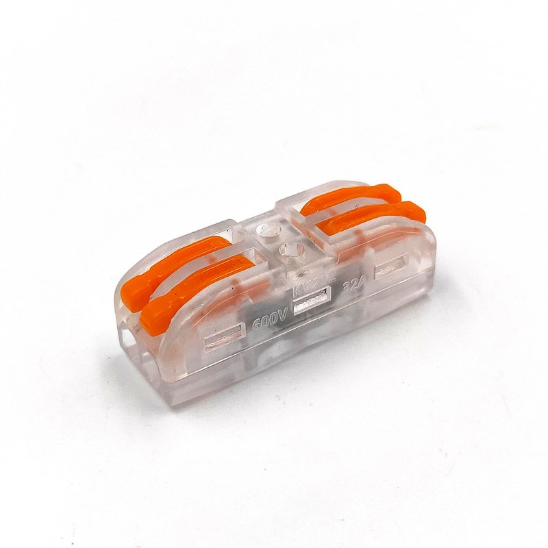 KV313快速接线端子4平方32A电线连接器对接头211 212 424 426 436