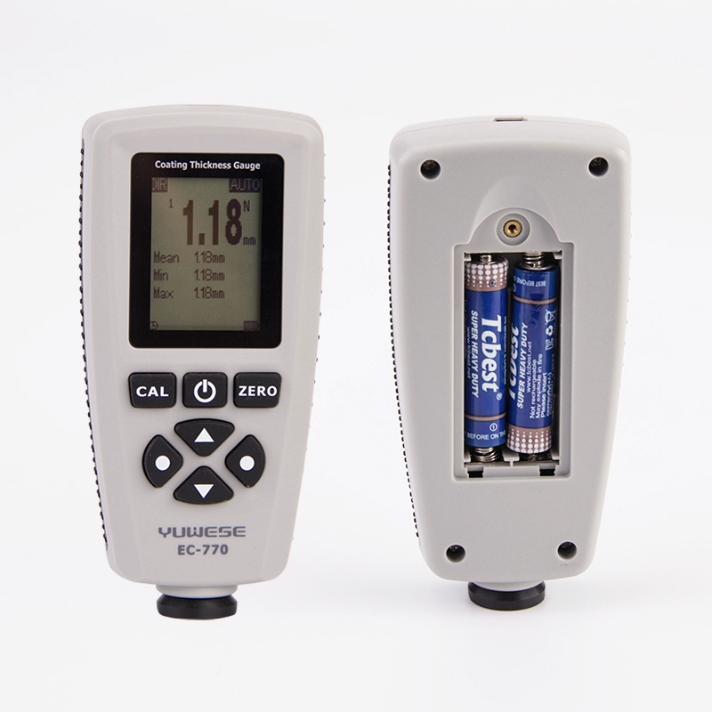 (宇问)EC770涂层测厚仪油漆厚度测试漆膜膜厚计铁铝两用二手车