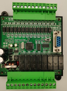 国产PLCf工控板 可编程控制器 兼容  1N 20MR