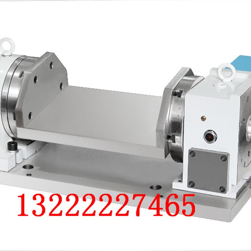 CNC数控分度头 第四轴 数控分度盘 伺服电动旋转台数控回转工作台