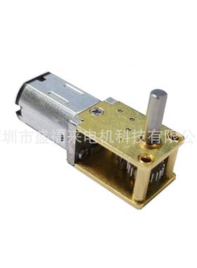 18GA-N20蜗轮蜗杆减速马达T字形微型直流减速电机垂直减速电机