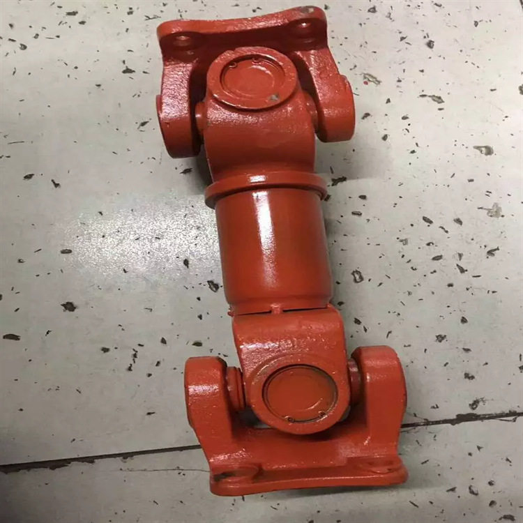 法兰万向联轴器SWC90矿用十字轴可伸缩法兰连轴器