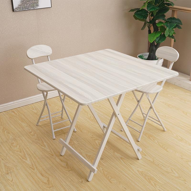 K8折叠桌便携手提餐桌家用小户型4人方形桌饭桌租房简易家具简约i