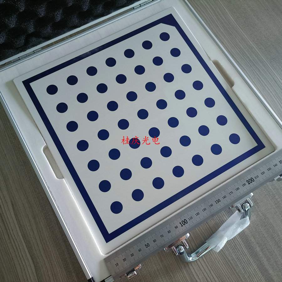 陶瓷标定板 漫反射校正板 halcon兼容圆点靶标