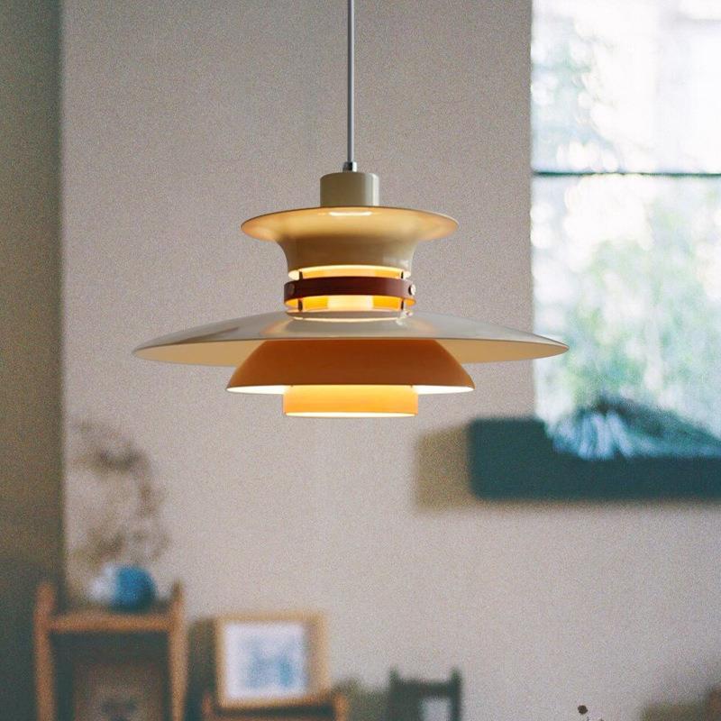 日式复古吊灯设计师民宿卧室灯创意个性家用吧台丹麦PH5餐厅吊灯