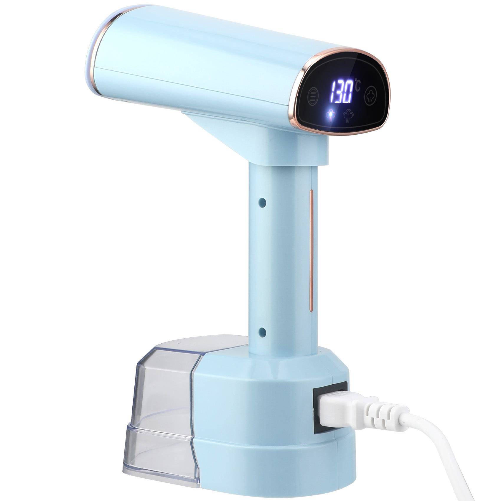 1500W400ml水箱折叠挂烫机速热2档蒸汽LCD触屏除皱熨斗家用