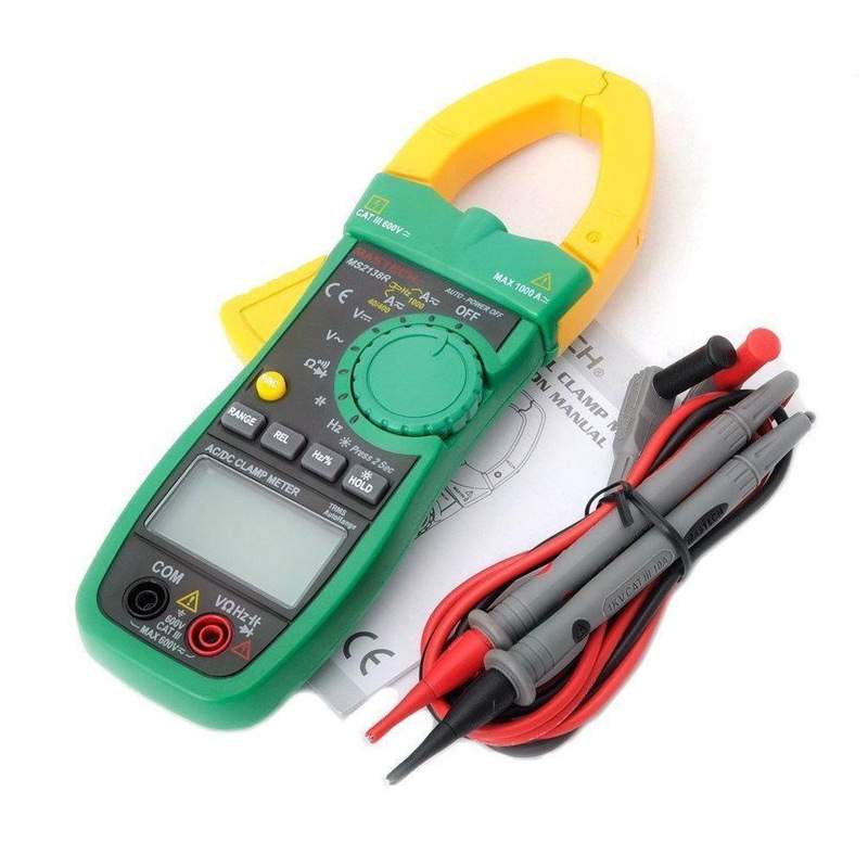 华仪MS2138交直流电流数字钳形表MS2138R电工测量表