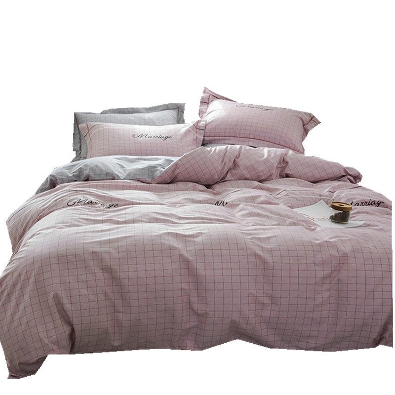 包邮床单三件套1.6x2.1米150x200纯棉四件套220x240被套160x200cm