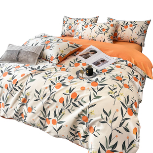 60支长绒棉纯棉被套单件全棉1.8米单人贡缎被罩150x200x230被芯罩