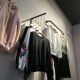 铁艺服装 架正挂点挂内衣库吊衣架 店展示架上墙吊环展示架挂钩服装