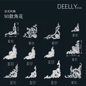 顶线虎头线装 包安装 饰 设计师上门设计 角花 pu线条石膏线条法式