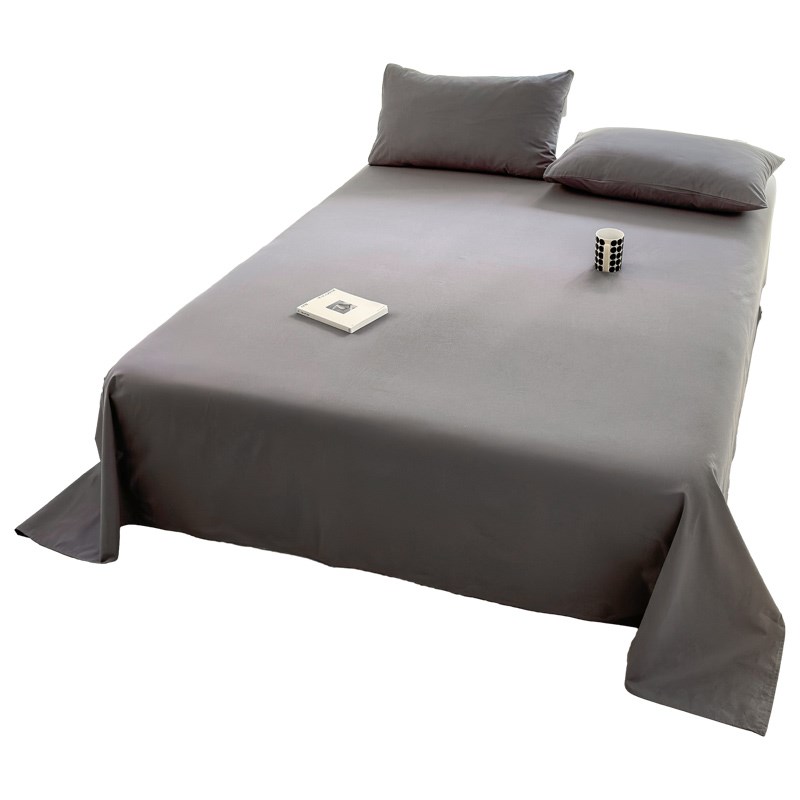 2024新款100床单单件学生宿舍三件套单双人床被单枕套A类床品