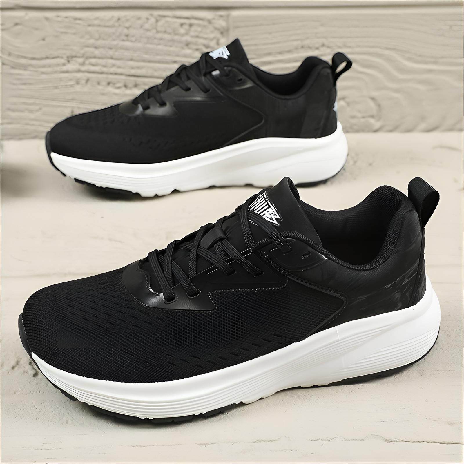 4E宽楦鞋头网面透气男鞋大头加宽跑步鞋软底厚底脚宽脚胖运动鞋男