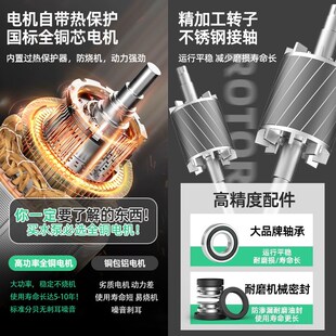 人民不锈钢智能变频恒压增压泵静音家用220V大功率全自动商用380V