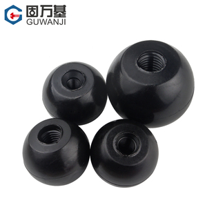 球头手柄圆胶木球机床拉手胶牙把手电木球形旋钮手轮M6M8M10M12