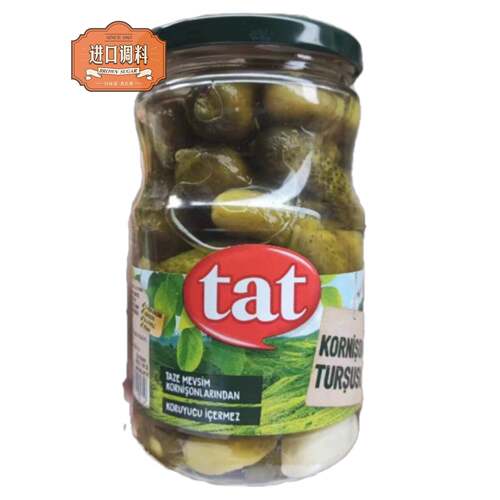 TAT塔特醋渍黄瓜青瓜蔬菜泡菜 pickled cucumber 680g土耳其进口
