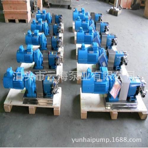 供应 铜轮转子泵 保温凸轮转子泵 夹套凸轮泵